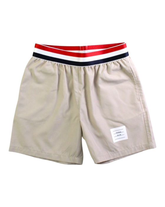 A Beige Shorts from Thom Browne in size 4T for boy. (Front View)