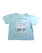 A Blue Short Sleeve T Shirts from MiBONBoN in size 5T for boy. (Front View)