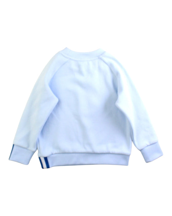 A Blue Crewneck Sweatshirts from Jacadi in size 4T for boy. (Back View)