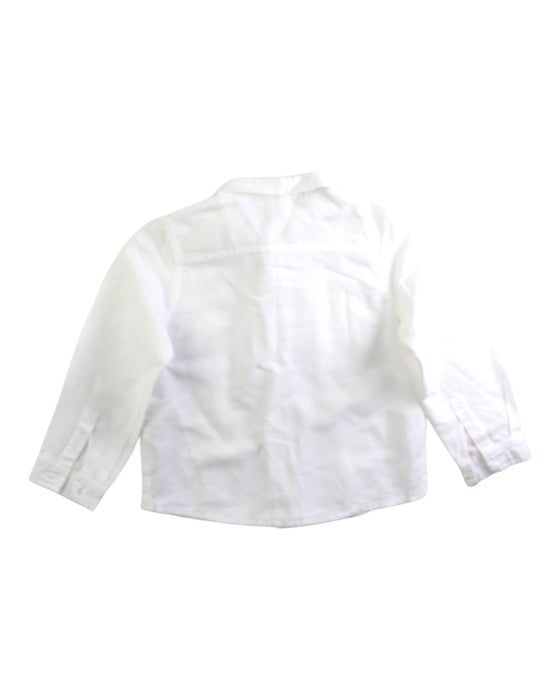 A White Long Sleeve Shirts from Fina Ejerique in size 4T for boy. (Back View)