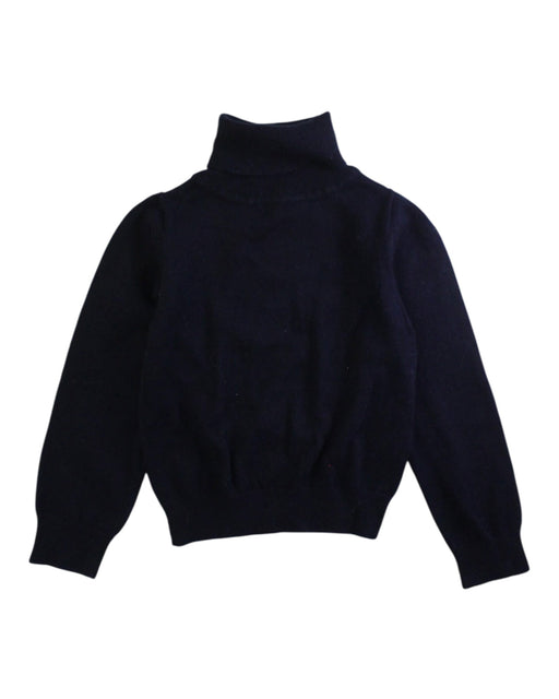 A Navy Knit Sweaters from Jacadi in size 4T for neutral. (Front View)