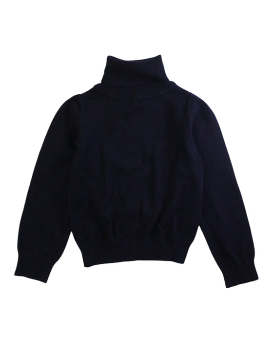 A Navy Knit Sweaters from Jacadi in size 4T for neutral. (Front View)