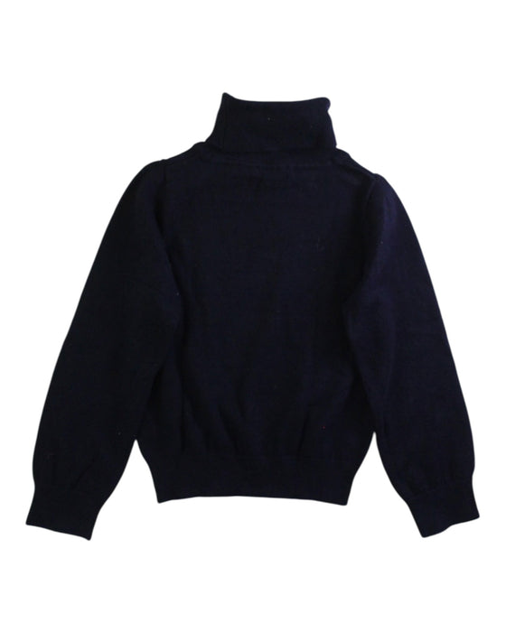 A Navy Knit Sweaters from Jacadi in size 4T for neutral. (Back View)