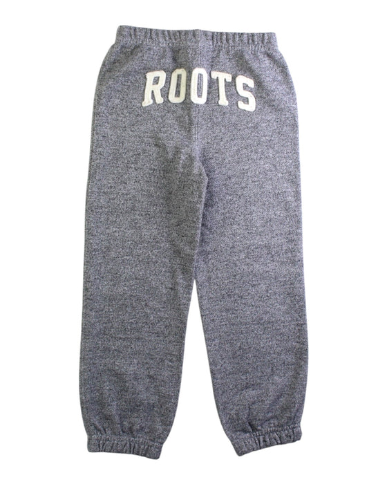 A Grey Sweatpants from Roots in size 4T for neutral. (Back View)