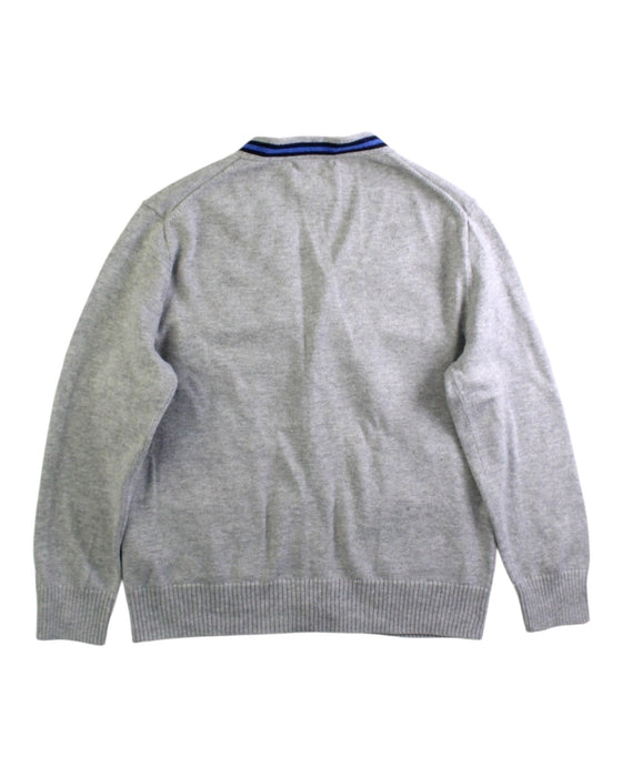 A Grey Cardigans from Polo Ralph Lauren in size 5T for boy. (Back View)