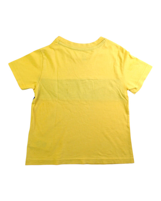 A Yellow Short Sleeve T Shirts from Polo Ralph Lauren in size 3T for boy. (Back View)