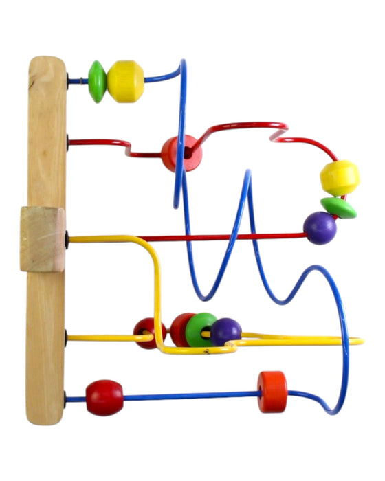A Multicolour Wooden Toys from Wonder World in size 12-18M for neutral. (Back View)