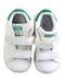 A White Sneakers from Adidas in size 12-18M for neutral. (Back View)
