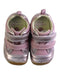 A Pink Sneakers from Clarks in size 12-18M for girl. (Back View)