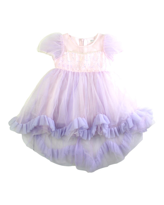 A Pink Short Sleeve Dresses from Balabala in size 18-24M for girl. (Front View)
