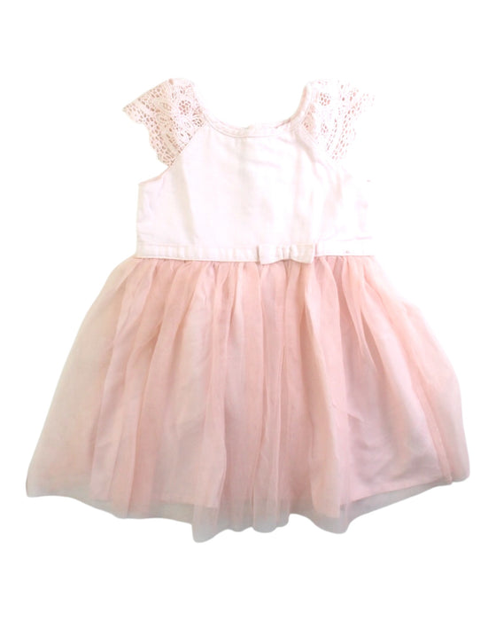 A Pink Sleeveless Dresses from Mamas & Papas in size 6-12M for girl. (Front View)