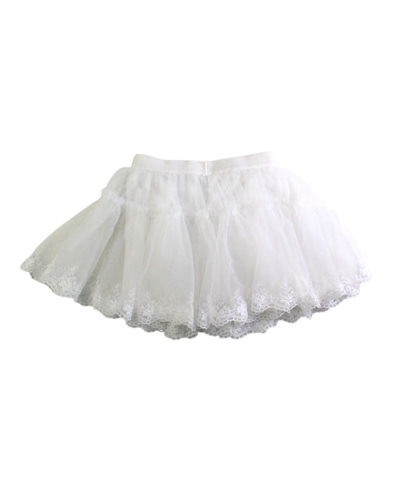 A White Tulle Skirts from Balabala in size 6-12M for girl. (Back View)