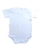 A Blue Short Sleeve Bodysuits from Organic Natural Charm in size 3-6M for neutral. (Back View)