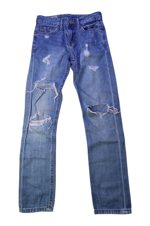 A Blue Jeans from Polo Ralph Lauren in size 8Y for boy. (Front View)