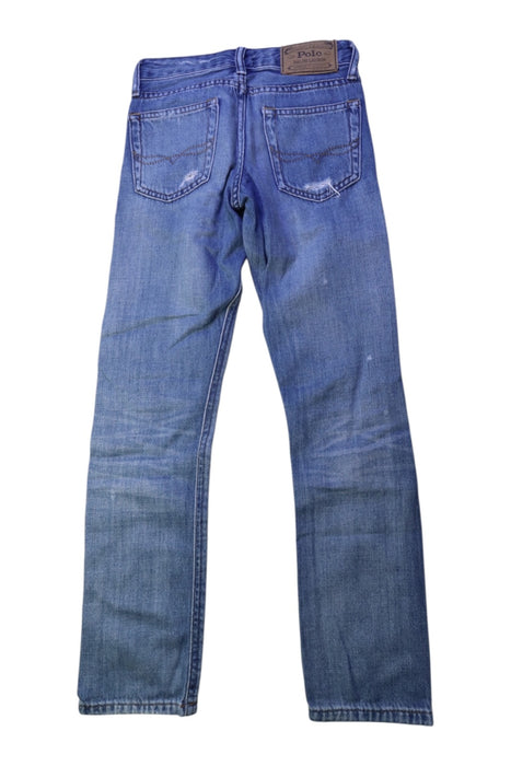 A Blue Jeans from Polo Ralph Lauren in size 8Y for boy. (Back View)