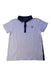 A Grey Short Sleeve Polos from Fendi in size 10Y for boy. (Front View)