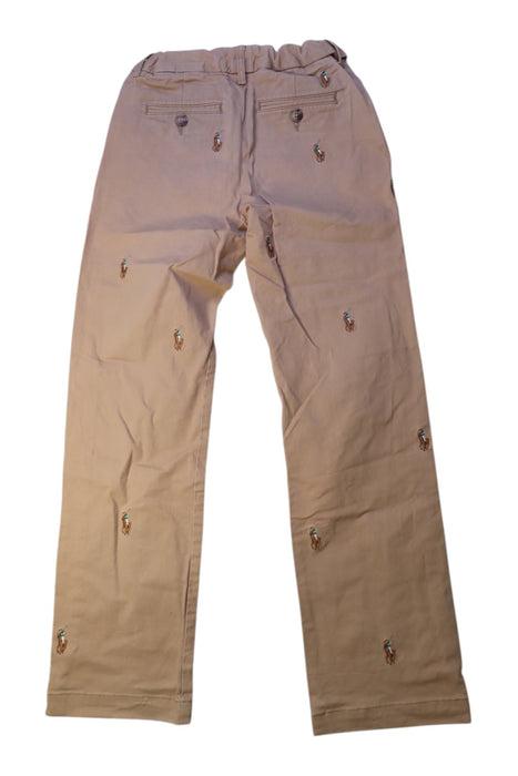 A Beige Casual Pants from Polo Ralph Lauren in size 10Y for boy. (Back View)