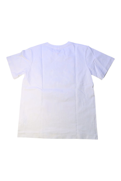A White Short Sleeve T Shirts from Bape by A Bathing Ape in size 10Y for boy. (Back View)