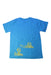 A Blue Short Sleeve T Shirts from Bape by A Bathing Ape in size 10Y for boy. (Back View)