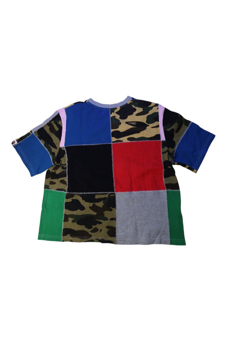 A Multicolour Short Sleeve T Shirts from Bape by A Bathing Ape in size 14Y for boy. (Back View)
