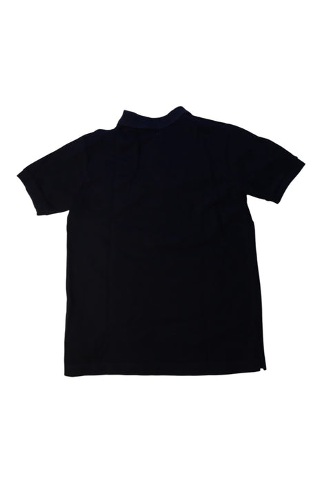 A Black Short Sleeve Polos from Bape by A Bathing Ape in size 12Y for boy. (Back View)