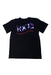 A Black Short Sleeve T Shirts from Bape by A Bathing Ape in size 12Y for boy. (Back View)