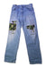 A Blue Jeans from Bape by A Bathing Ape in size 12Y for boy. (Front View)