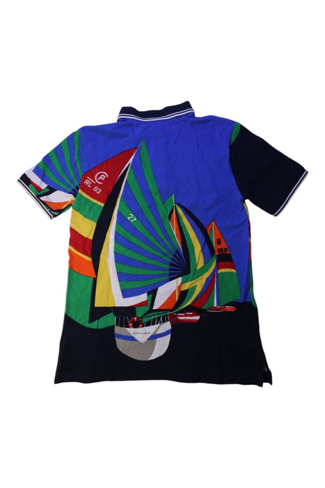 A Multicolour Short Sleeve Polos from Polo Ralph Lauren in size 10Y for boy. (Back View)