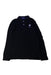 A Black Long Sleeve Polos from Polo Ralph Lauren in size 8Y for boy. (Front View)