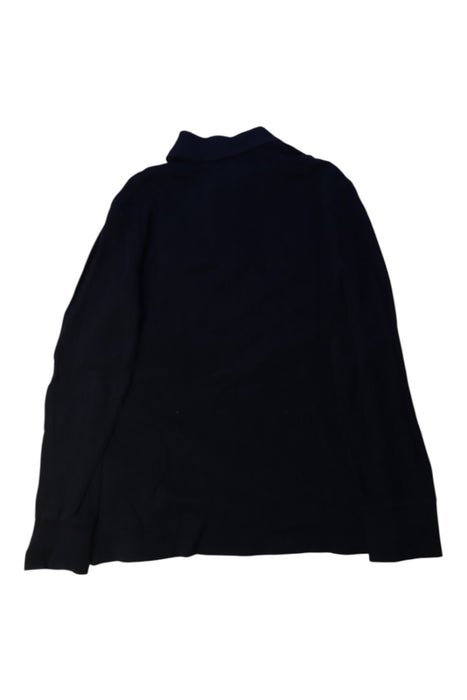 A Black Long Sleeve Polos from Polo Ralph Lauren in size 8Y for boy. (Back View)