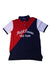 A Red Short Sleeve Polos from Polo Ralph Lauren in size 10Y for boy. (Front View)