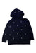 A Navy Hooded Sweatshirts from Polo Ralph Lauren in size 14Y for boy. (Front View)