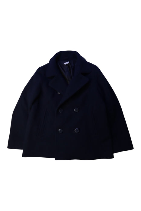 A Navy Coats from Crewcuts in size 10Y for boy. (Front View)