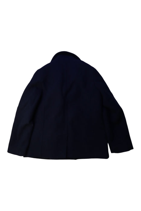 A Navy Coats from Crewcuts in size 10Y for boy. (Back View)