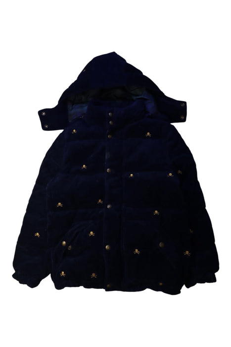 A Navy Puffer/Quilted Coats & Outerwear from Polo Ralph Lauren in size 11Y for boy. (Front View)