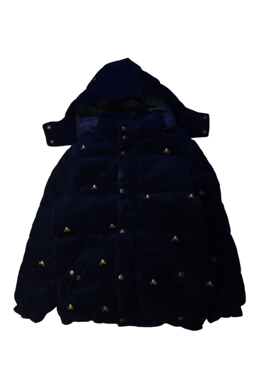 A Navy Puffer/Quilted Coats & Outerwear from Polo Ralph Lauren in size 11Y for boy. (Front View)