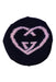 A Black Winter Hats from Gucci in size 6T for girl. (Front View)
