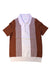 A Brown Short Sleeve Polos from REISS in size 7Y for boy. (Front View)