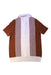 A Brown Short Sleeve Polos from REISS in size 7Y for boy. (Back View)