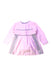 A Pink Long Sleeve Dresses from Tutto Piccolo in size 2T for girl. (Front View)