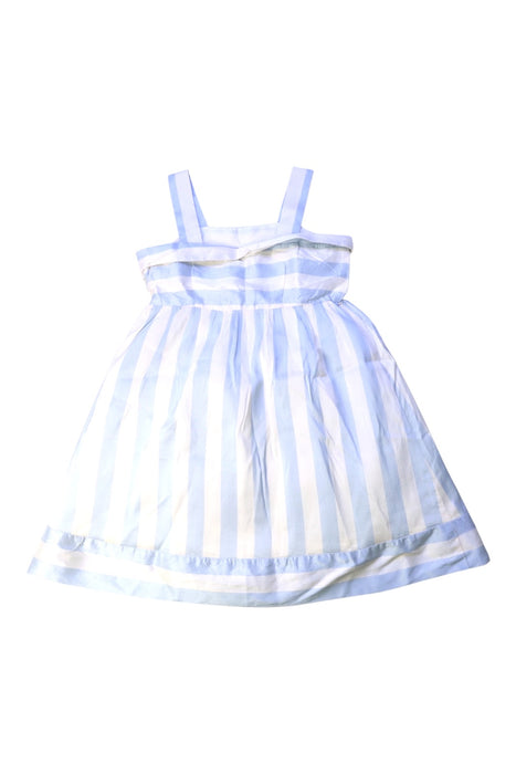 A Blue Sleeveless Dresses from Nicholas & Bears in size 2T for girl. (Back View)