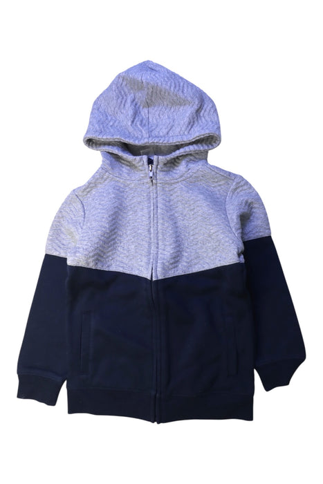 A Grey Zippered Sweatshirts from Anko in size 5T for boy. (Front View)