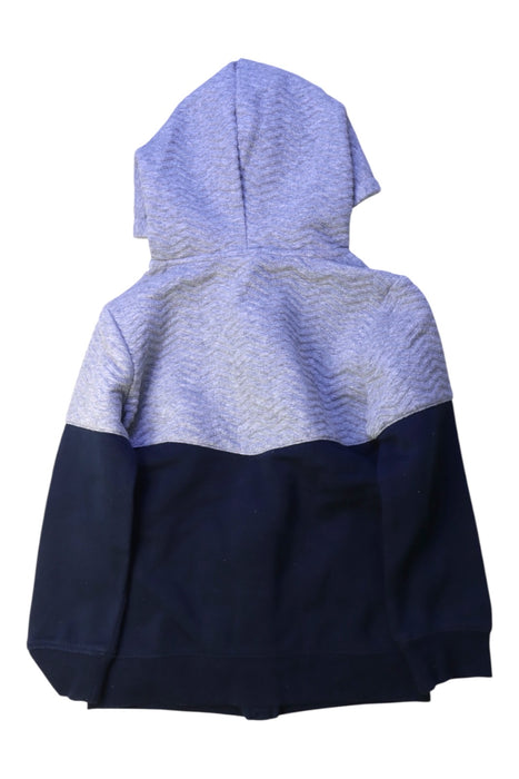 A Grey Zippered Sweatshirts from Anko in size 5T for boy. (Back View)