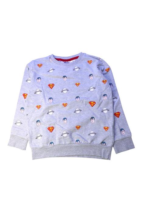 A Grey Crewneck Sweatshirts from Fabric Flavours in size 6T for boy. (Front View)