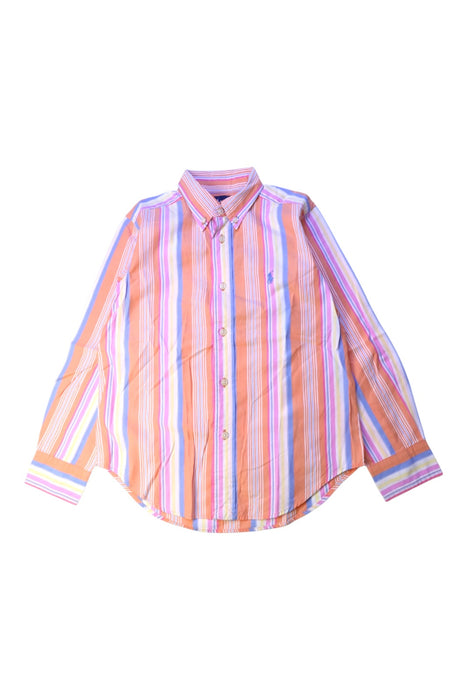 A Multicolour Long Sleeve Shirts from Ralph Lauren in size 6T for boy. (Front View)