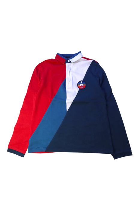 A Multicolour Long Sleeve Polos from Jacadi in size 8Y for boy. (Front View)