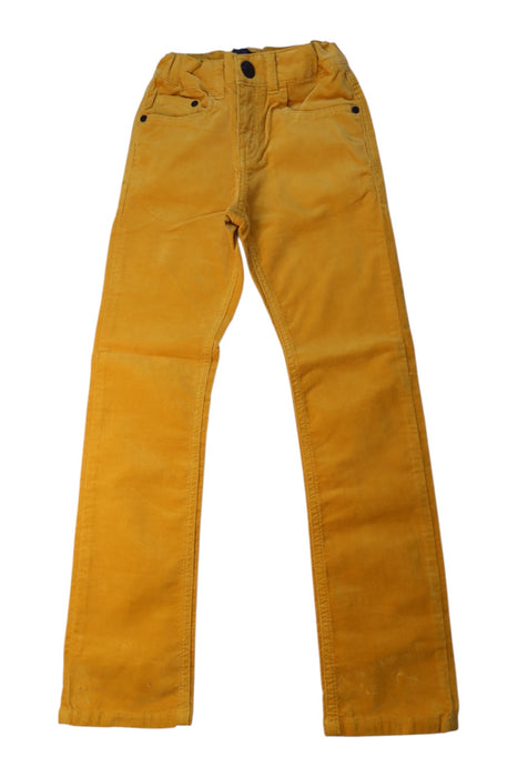 A Yellow Casual Pants from IKKS in size 8Y for boy. (Front View)