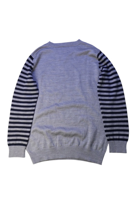 A Grey Crewneck Sweatshirts from Nicholas & Bears in size 8Y for boy. (Back View)