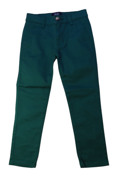 A Green Casual Pants from Bardot Junior in size 4T for boy. (Front View)