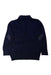 A Navy Long Sleeve Polos from Nicholas & Bears in size 6T for boy. (Back View)